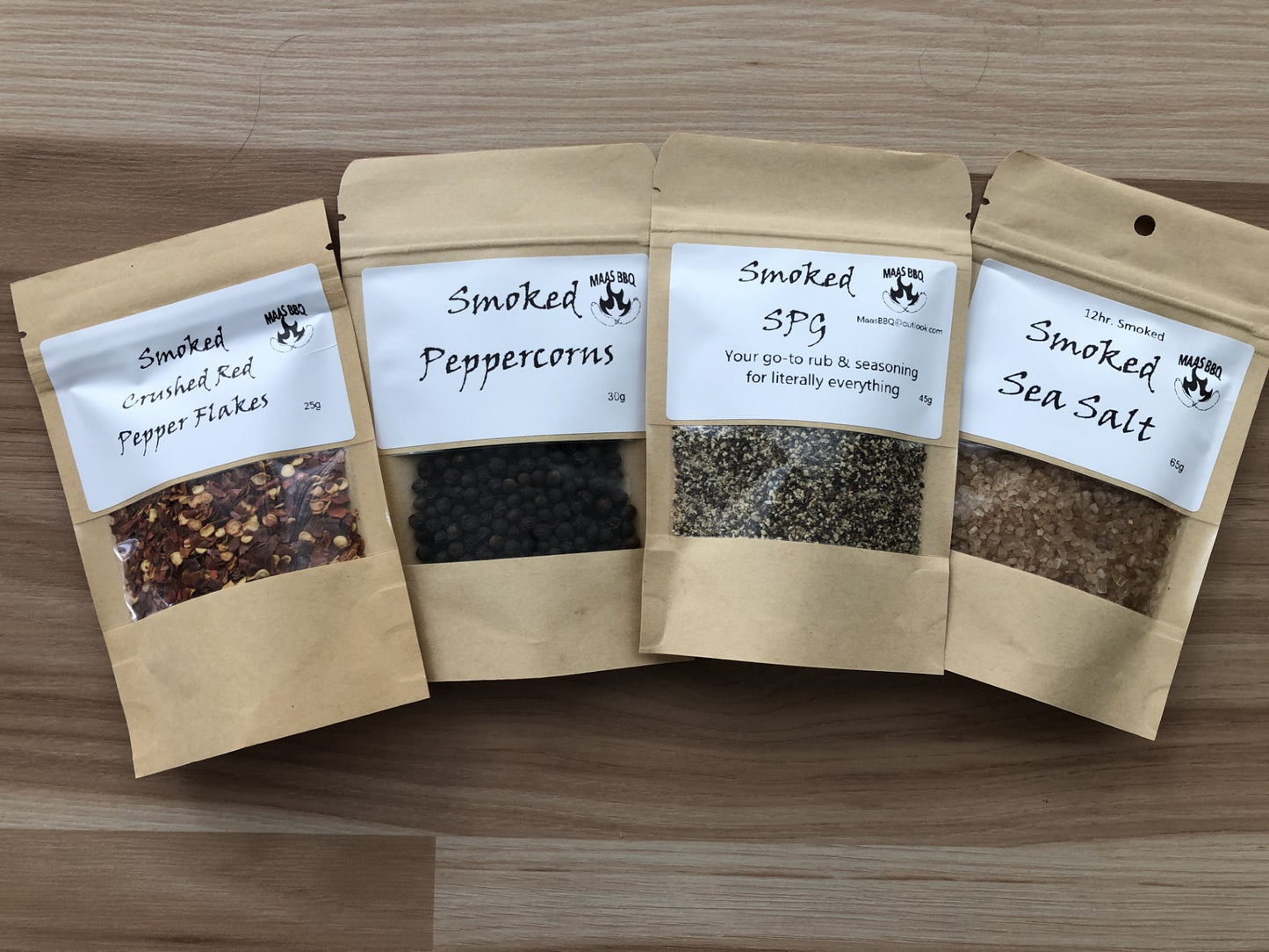 Smoked Black Peppercorns with Grinder & Refill Pack - Premium Flavor for Every Meal