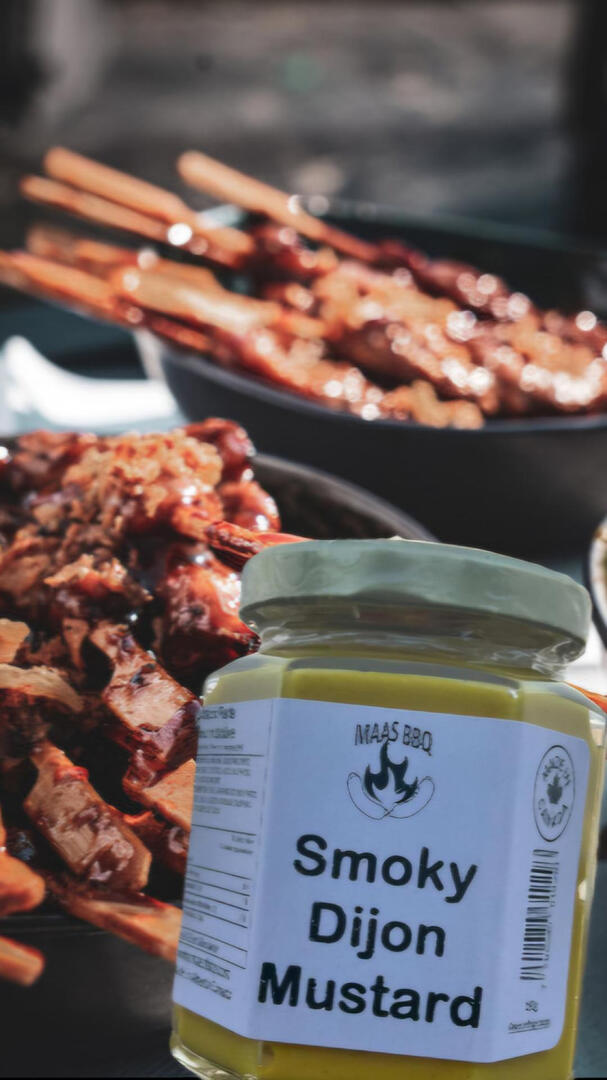 Smoky Mustard Gourmet Sauce – Rich, Bold & Naturally Crafted Flavor 190g