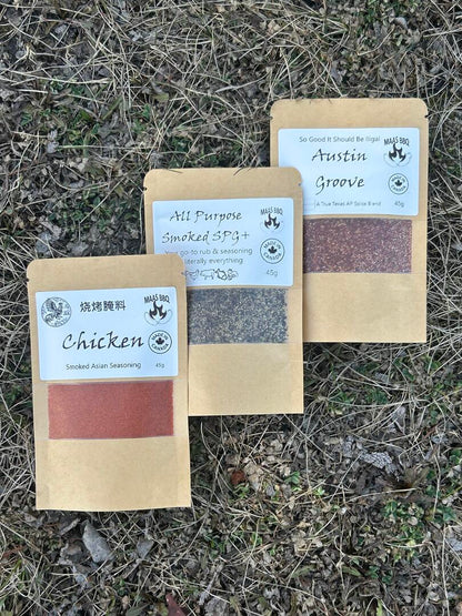 Smoked BBQ Seasoning Trio – Maas BBQ Classics Signature Collection