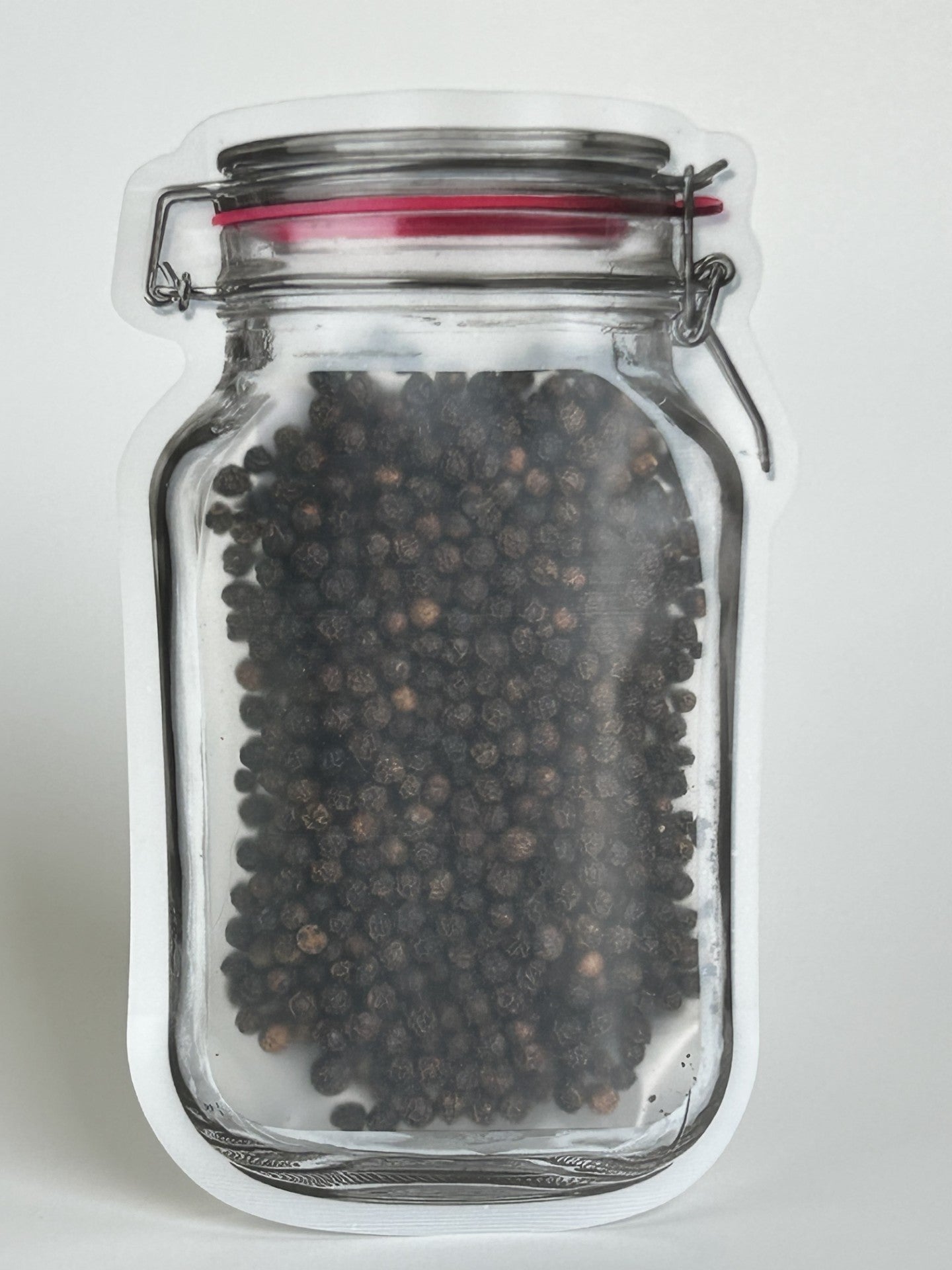 Maas BBQ High Altitude Smoked Black Peppercorns, a premium Mason Jar Pouch of smoked black pepper grains made in Alberta, Canada, ideal for chefs and foodies seeking unique flavors in BBQ, cooking, and gourmet gifts; perfect for seasoning meats, sauces, and high‑end culinary dishes with executive‑quality smoked black pepper.