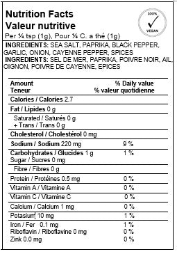 Fire and Smoke Asian Seasoning Blend - Sugar Free