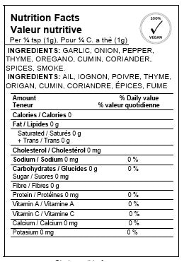 Homestead Blend - Salt and Sugar Free - Smoky All Purpose Seasoning