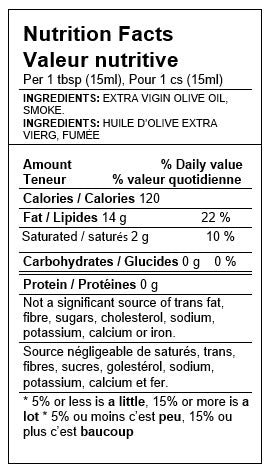 Olive Oil – Cold-Smoked Picual Extra Virgin - 500ml