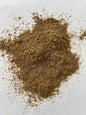 Unique Smoked coriander spice powder, a gourmet Maas BBQ seasoning for chefs and foodies, perfect for grilling, marinades, and unique culinary gifts, crafted in Alberta, Canada