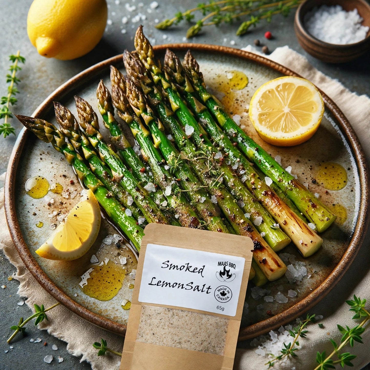 Wood Smoked Lemon Sal