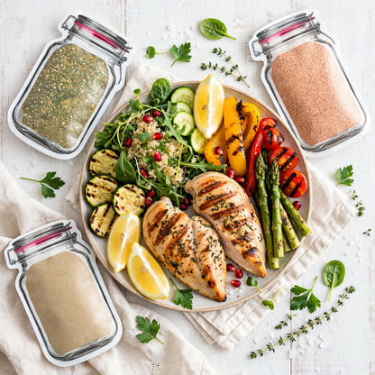Salt & Sugar Free Smoky BBQ Spice Trio