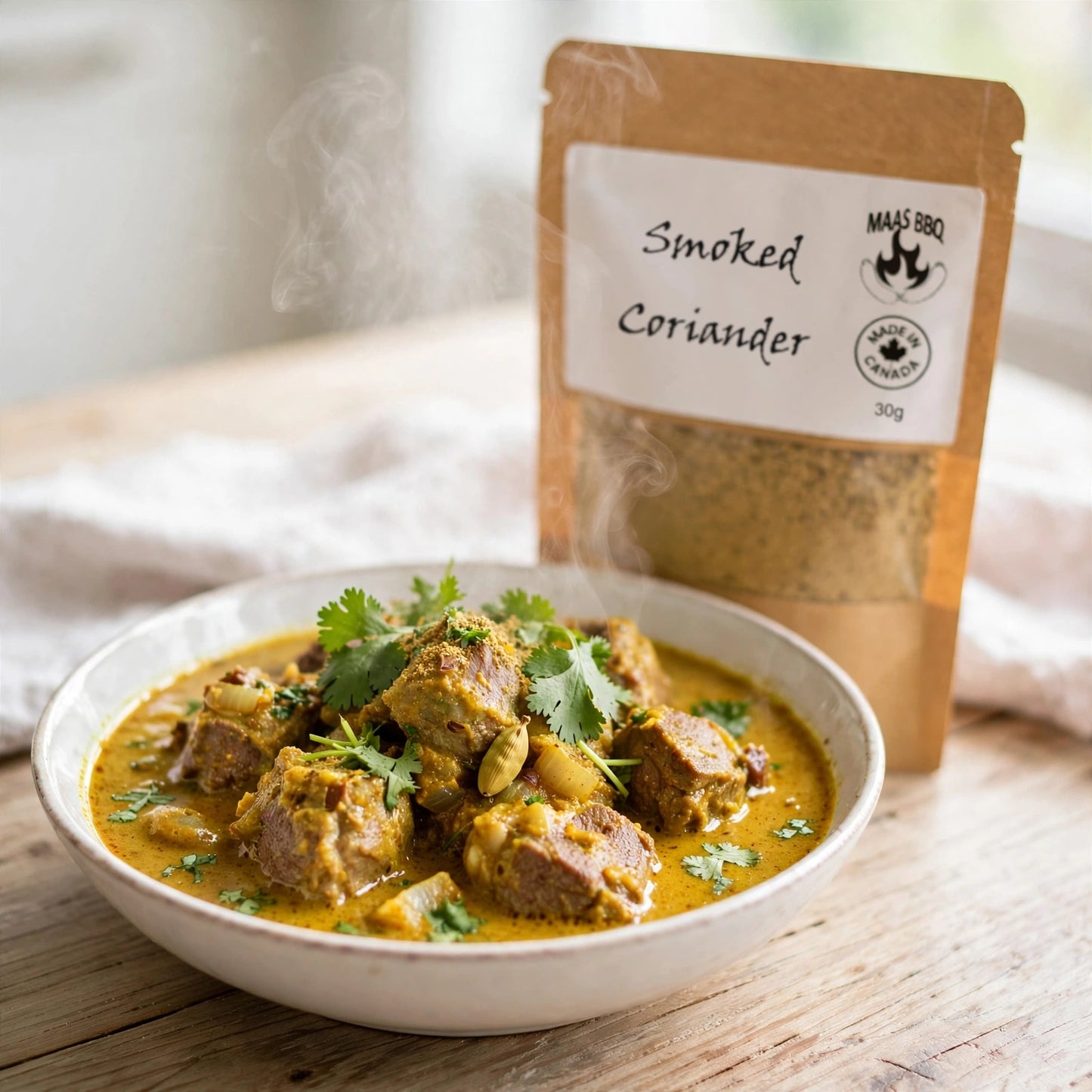 Smoked Coriander
