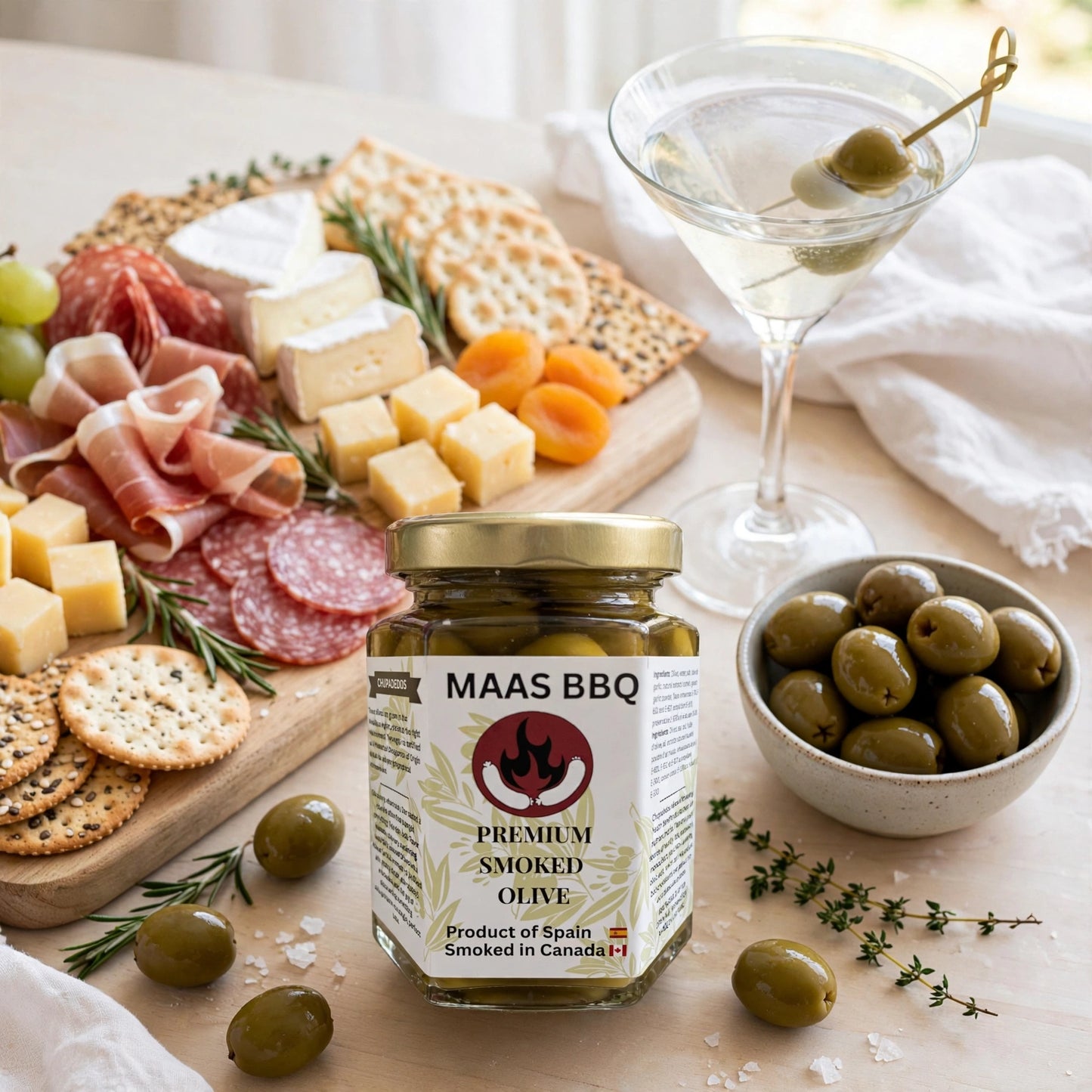 Smoked Olives
