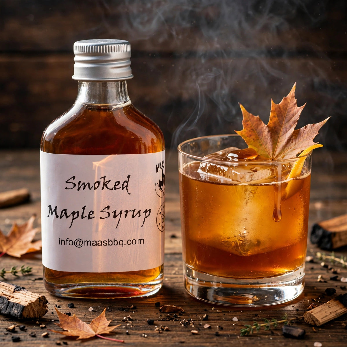 SMOKED MAPLE SYRUP