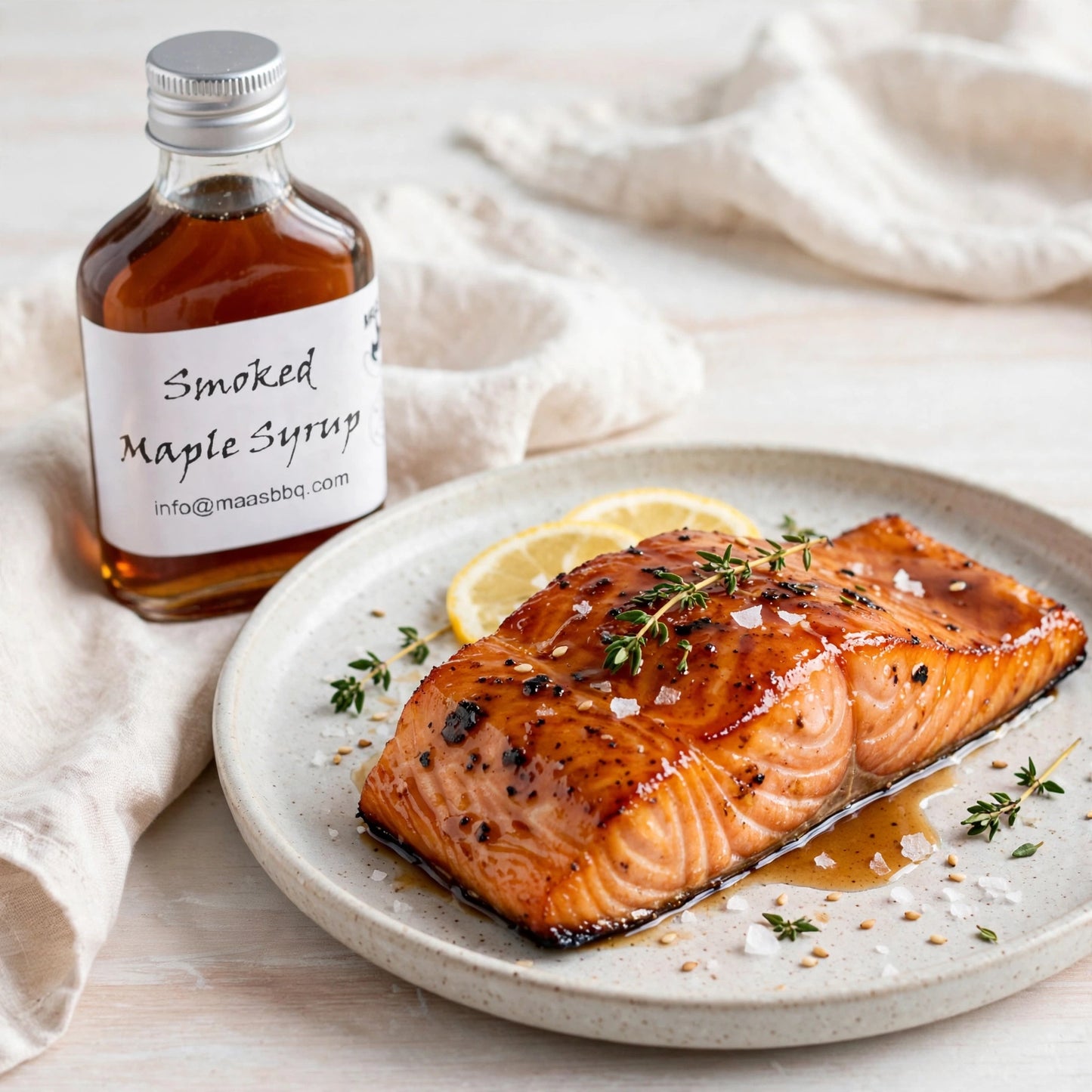 SMOKED MAPLE SYRUP