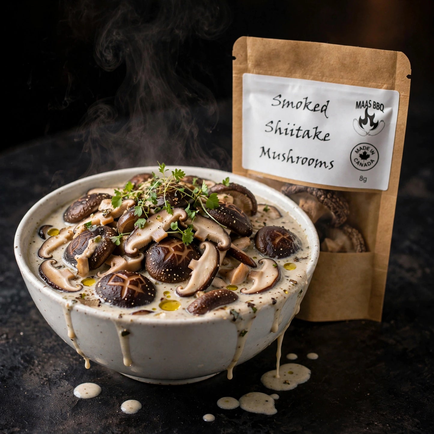 Smoked Shiitake