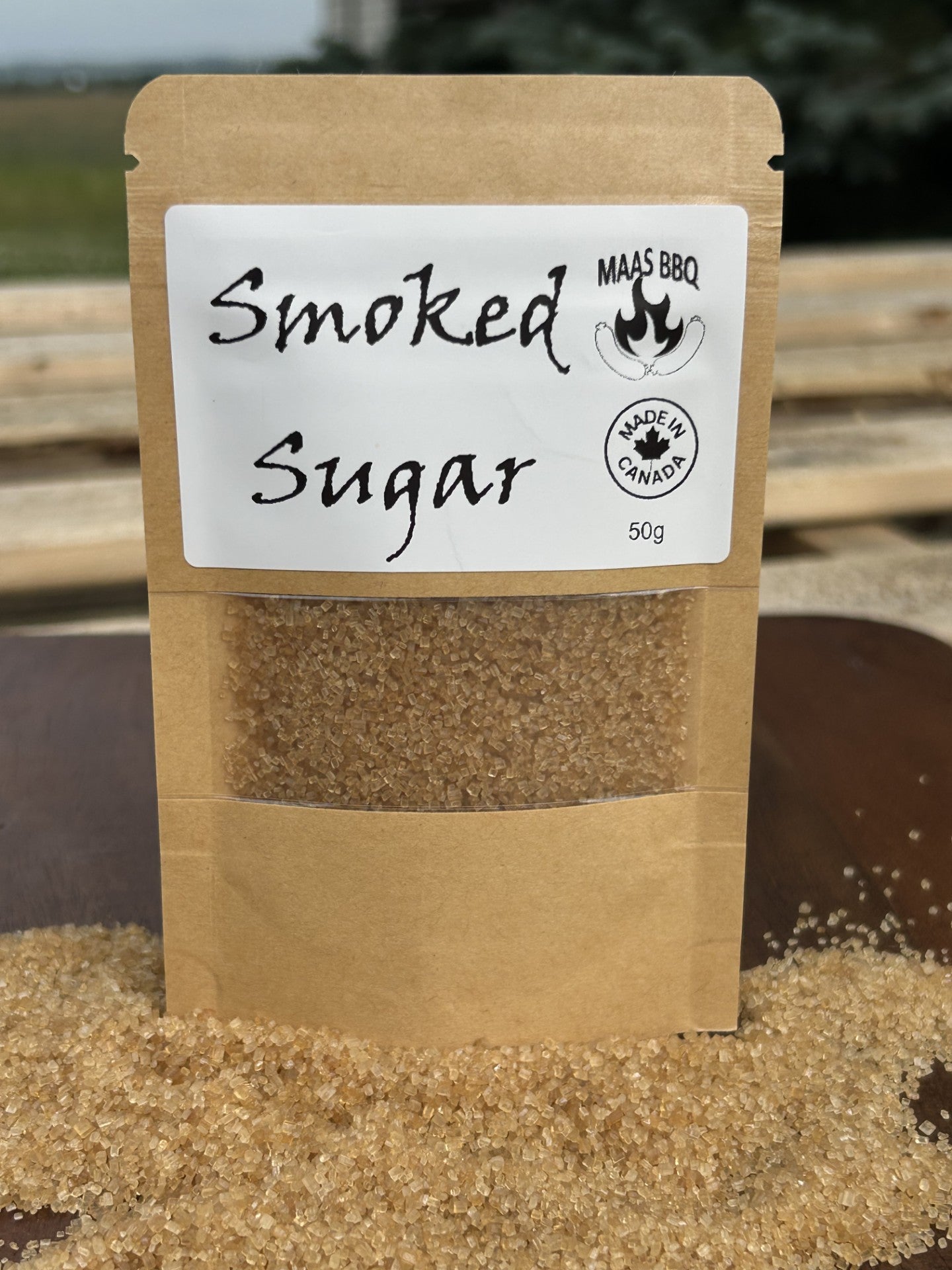 Smoked Gourmet Sugar for A Unique Flavor