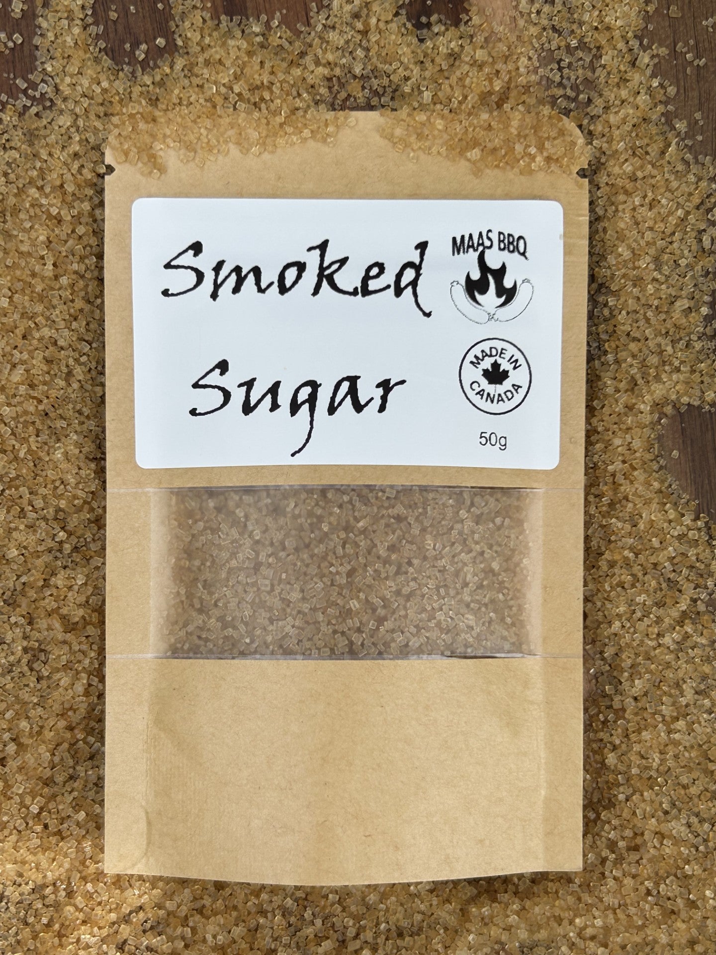 Smoked Gourmet Sugar for A Unique Flavor
