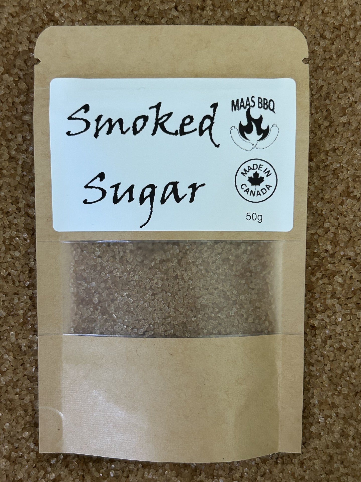 Smoked Gourmet Sugar for A Unique Flavor